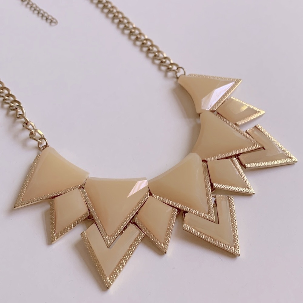 NORDSTROM BP Statement Faceted Rhinestone Costume Gemstone Necklace